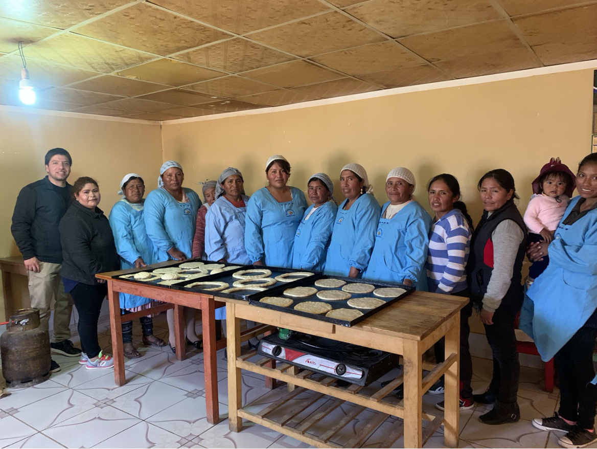 Le SPF met la main à la pâte pour une boulangerie de femmes en Bolivie