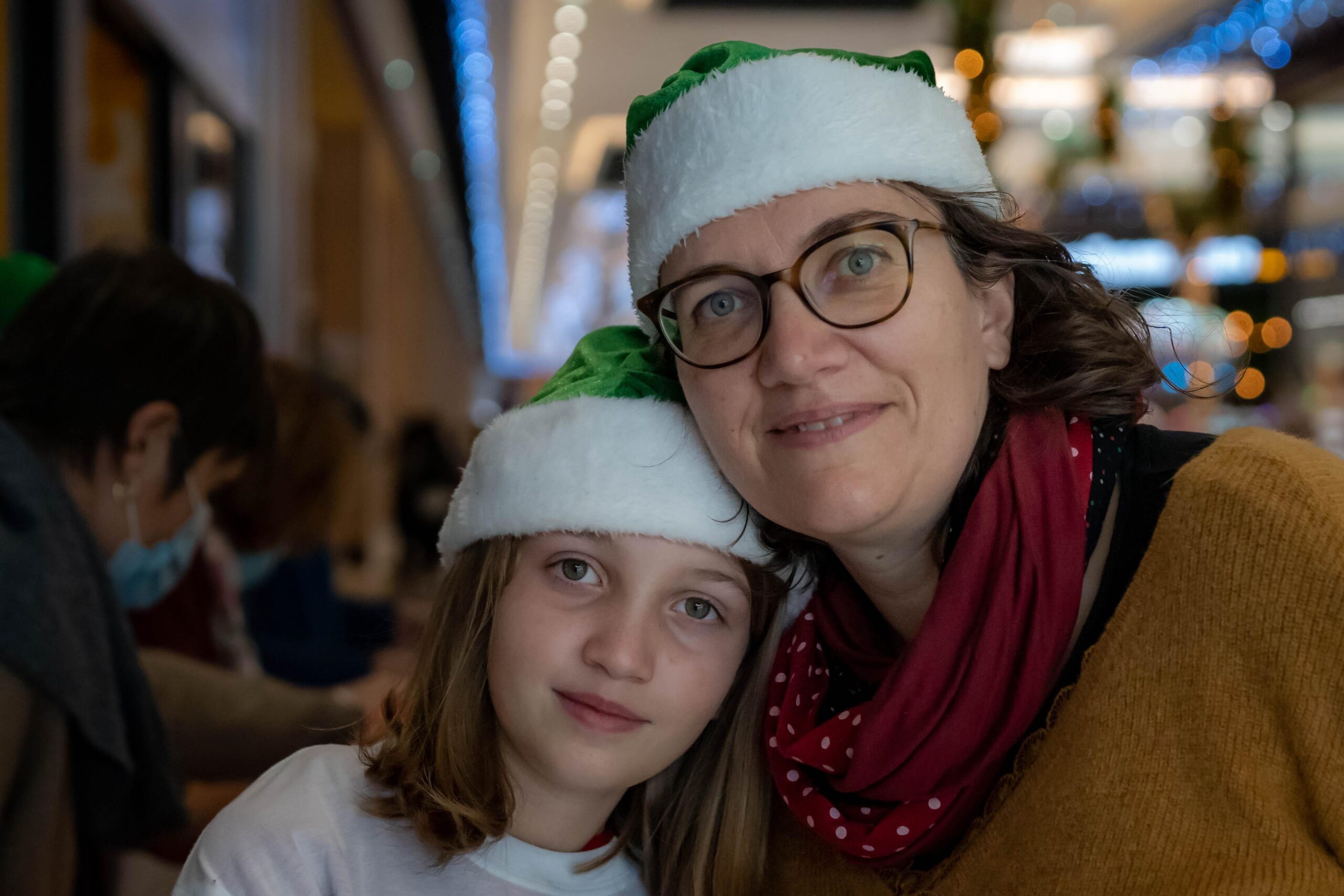 Lellya et Laure, fille et mère solidaires
