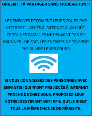 Pour lutter contre l'inégalité scolaire par temps de confinement, les bénévoles - ici des Alpes-Maritimes, ont lancé des appels à la solidarité... numérique. 