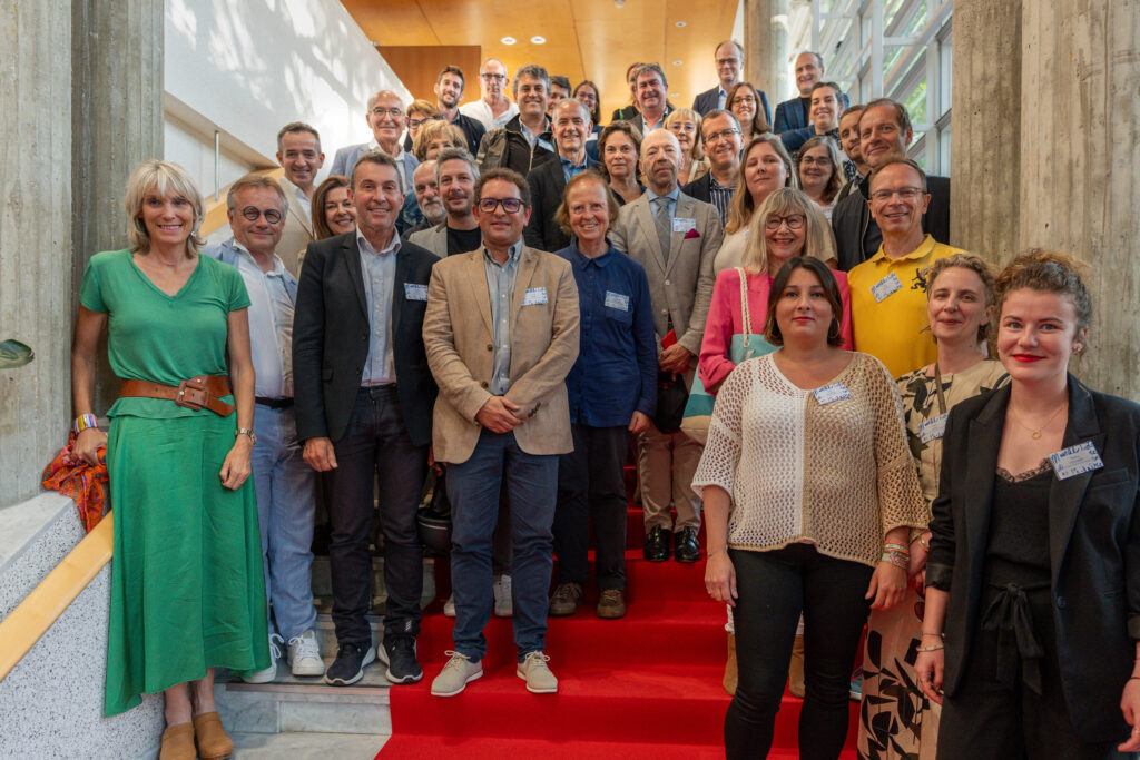 Rencontre annuelle du Club des partenaires au Comité National Olympique et Sportif Français, à Paris.