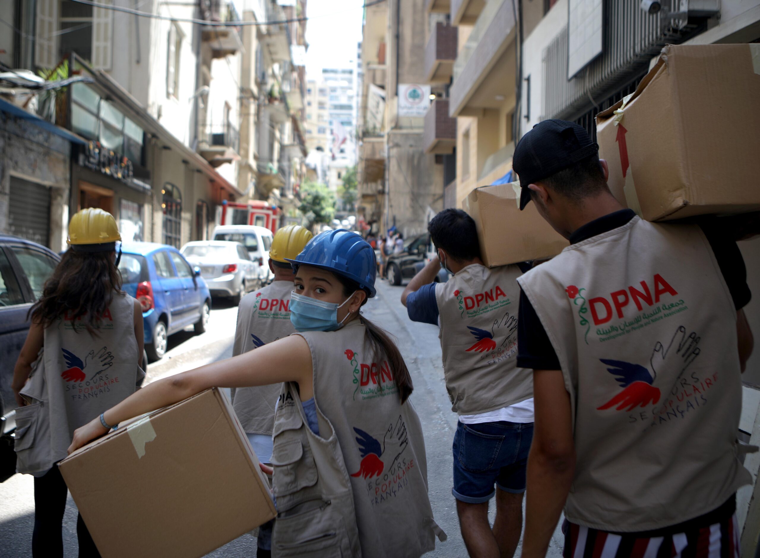 Beyrouth : une mission à la rencontre des sinistrés