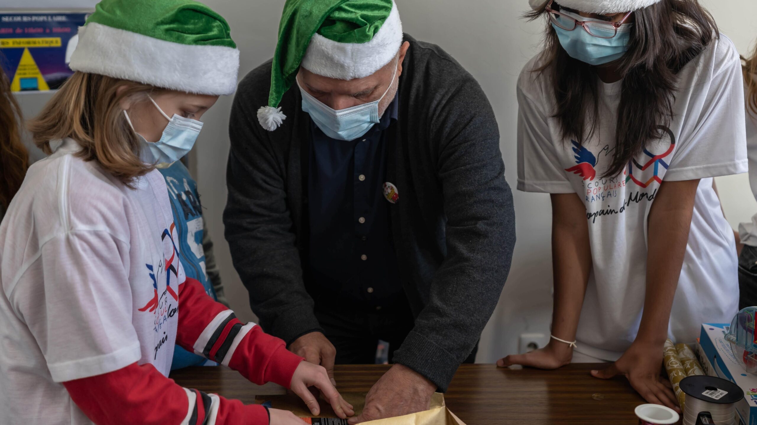 Hyacinthe confie aux  Ajaccio : les “Copain du Monde” emballés par la solidarité