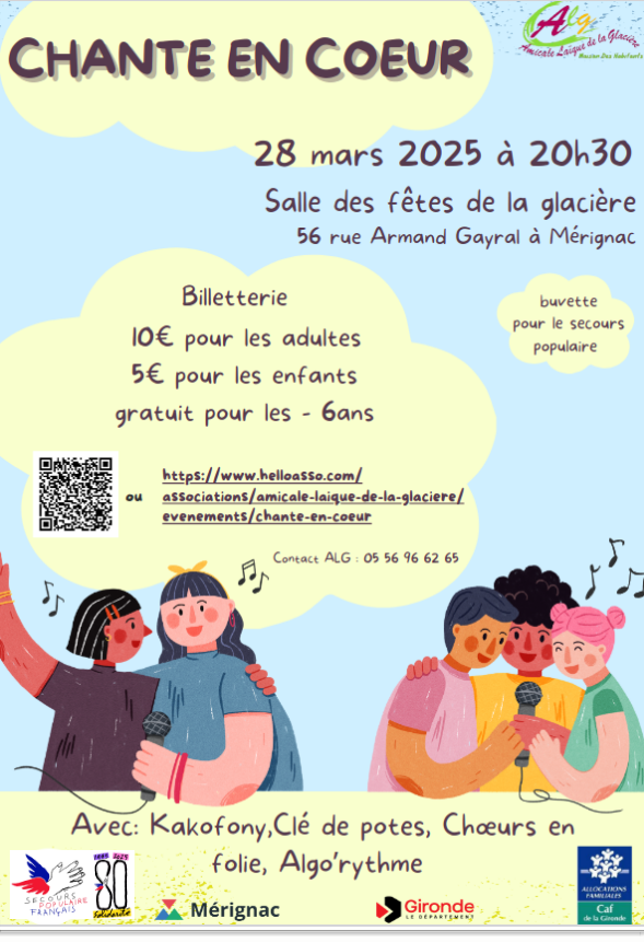 Chante en Coeur 28 mars 2025