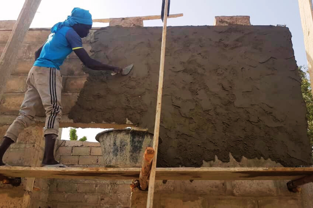 Création d'un hotel maternel au Sénégal, dans le village de Palmarin. nos actions dans le monde