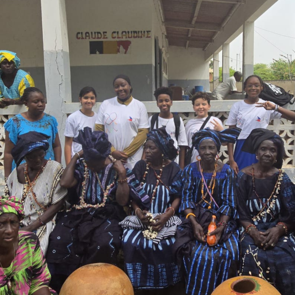 inauguration d'une maternité à Palmarin au Sénégal