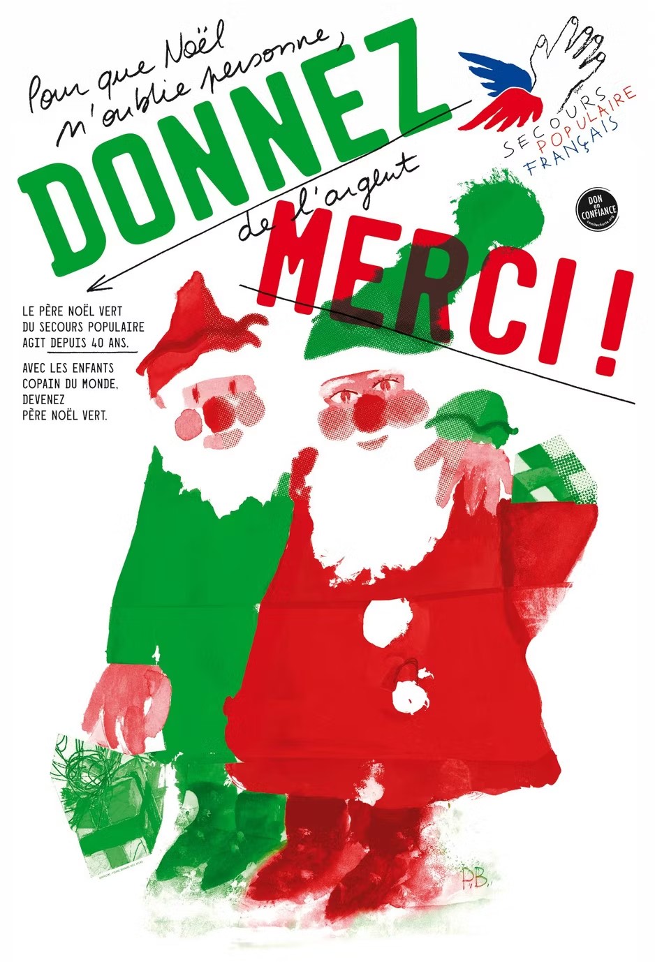 Les Pères Noël verts… pour que Noël n’oublie personne !