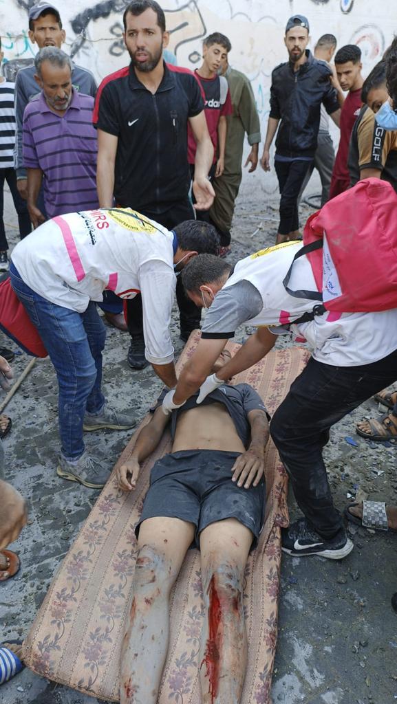 Interventions de PMRS à Gaza