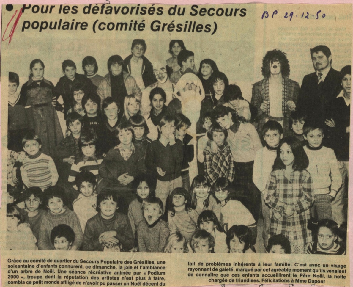 Arbre de Noel 1980