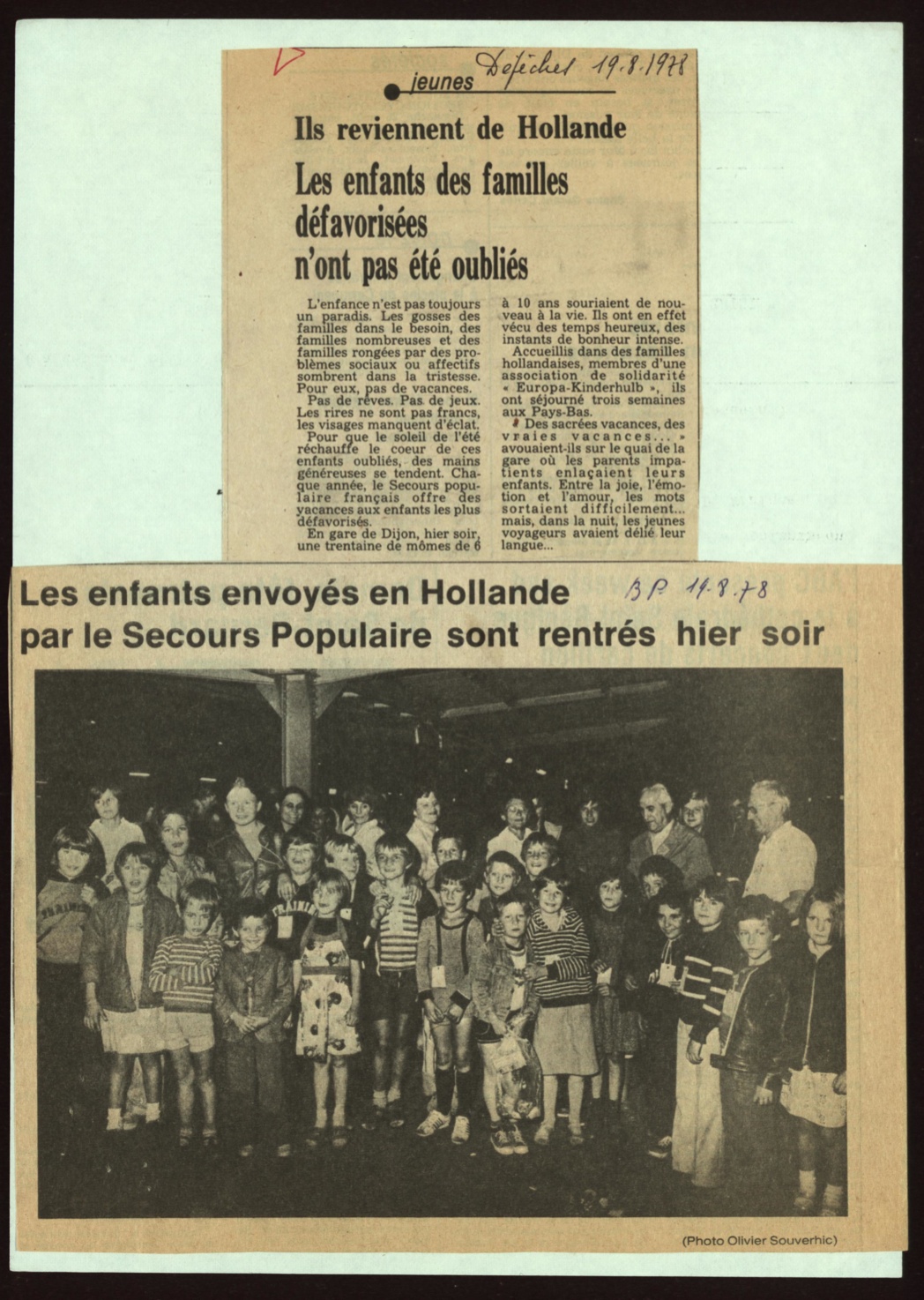 Enfants en Hollande - 1978