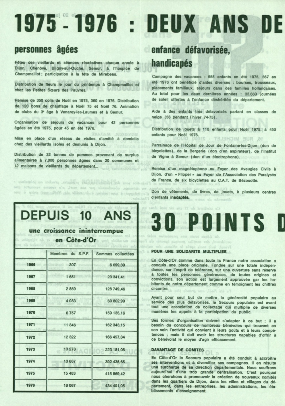 Courrier (page2) voeux- Janvier 1977