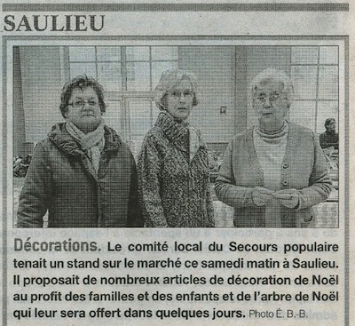 Le Bien public, daté du 8 décembre 2014